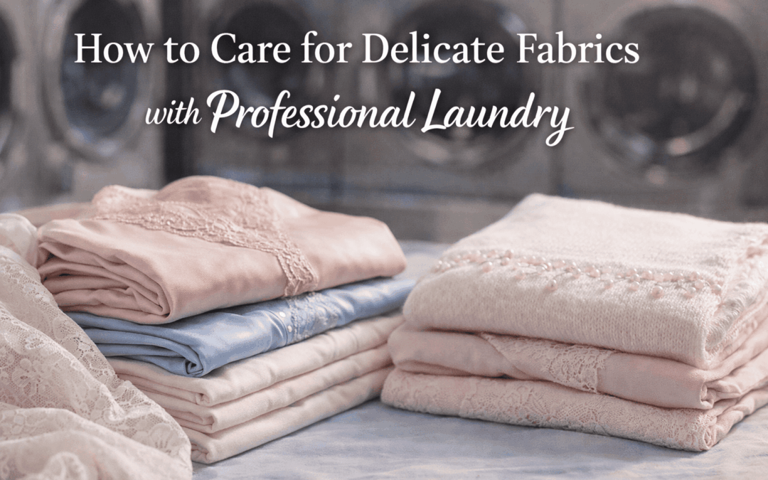 How to Care for Delicate Fabrics with Professional Laundry