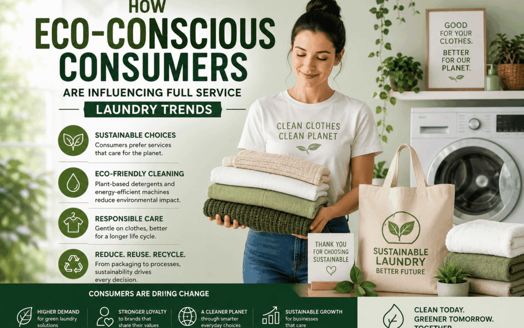 How Eco-Conscious Consumers Are Influencing Full Service Laundry Trends