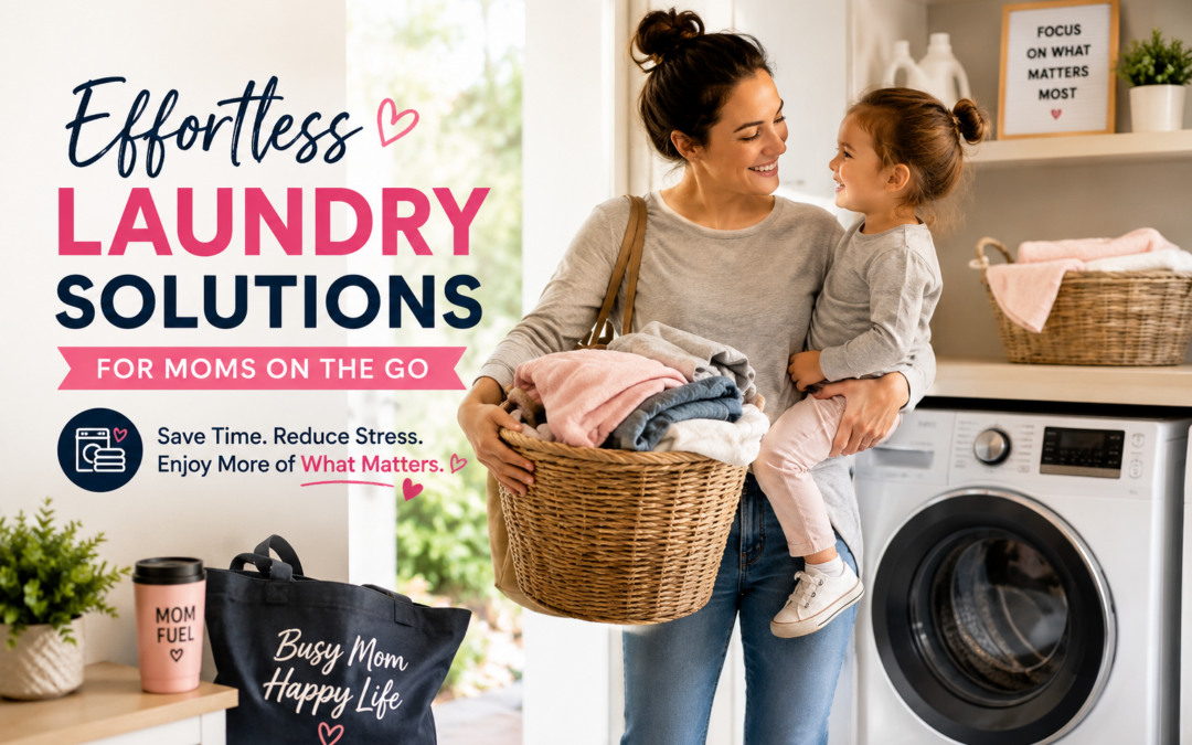 Laundry Without the Stress: Why Busy Moms Are Turning to Modern Laundry Services for More Time, Less Chaos, and a Better Daily Life
