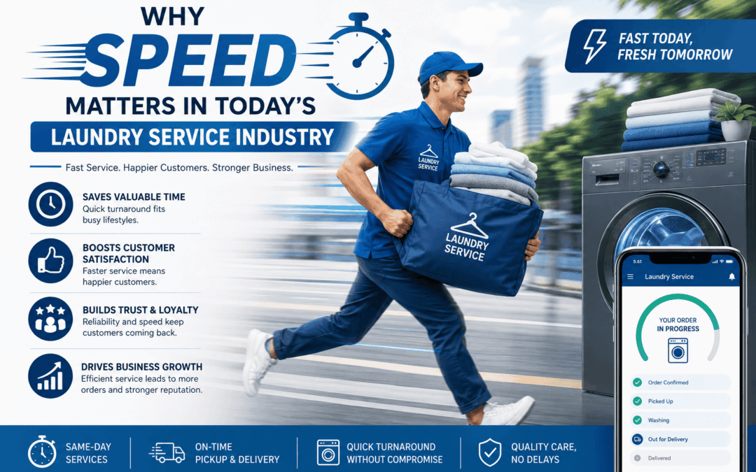 Why Speed Matters in Today’s Laundry Service Industry