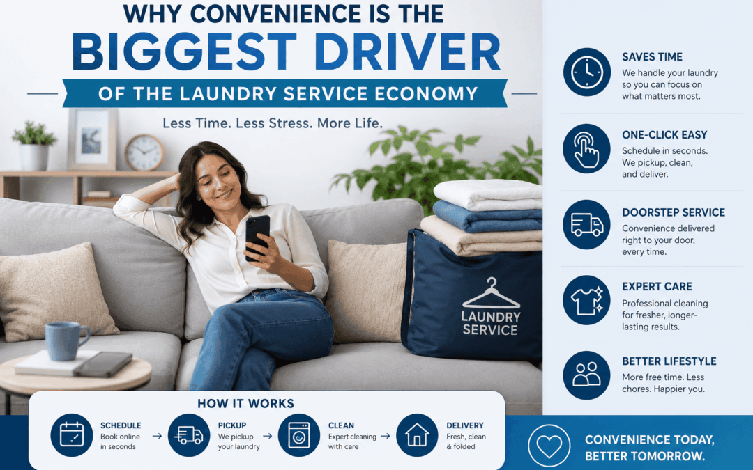 Why Convenience Is the Biggest Driver of the Laundry Service Economy