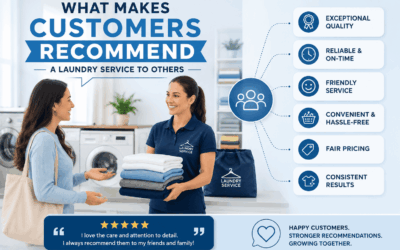 What Makes Customers Recommend a Laundry Service to Others