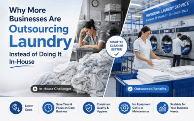 Why More Businesses Are Outsourcing Laundry Instead of Doing It In-House