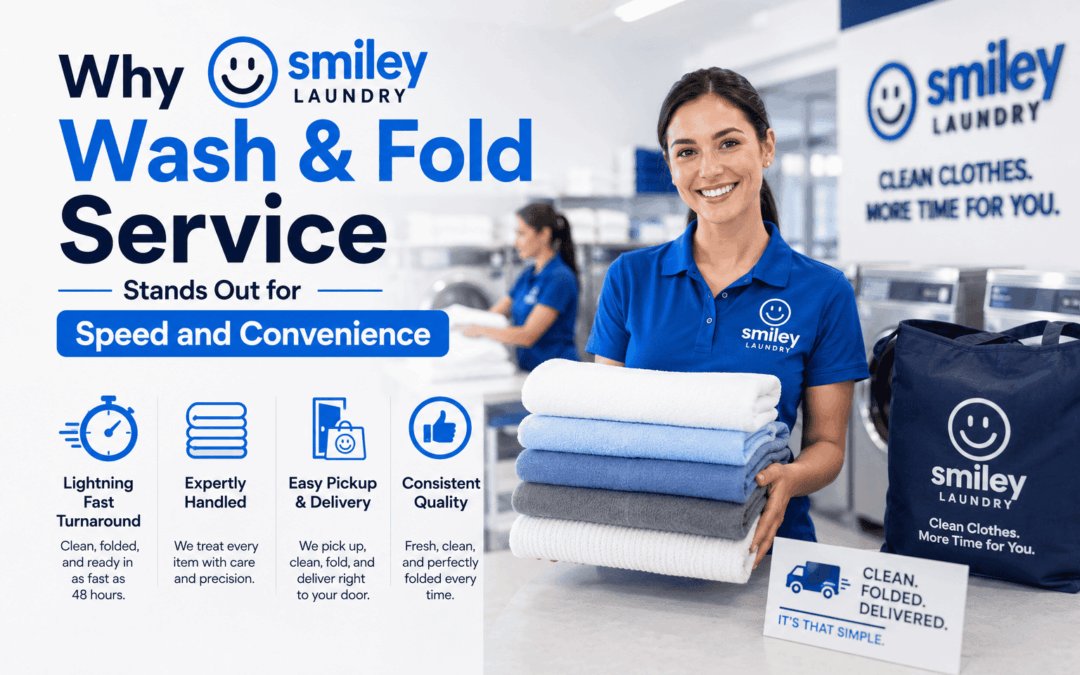 Speed and convenience at Smiley Laundry