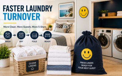 How Short-Term Rental Hosts Can Build a Faster Laundry Turnover Process