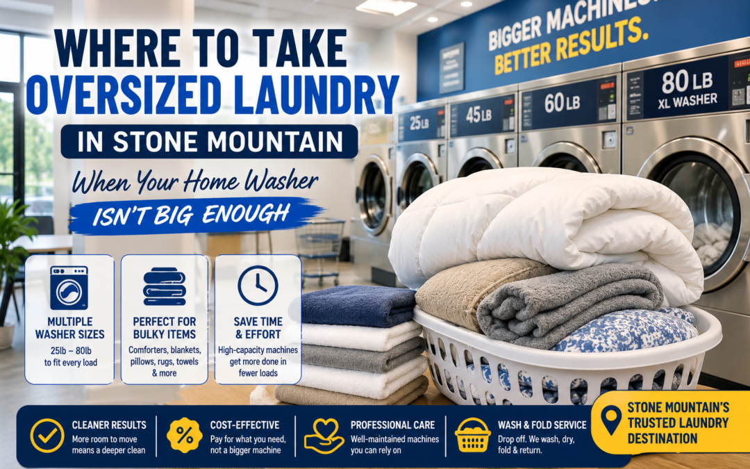 Oversized Laundry in Stone Mountain